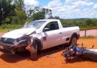 Motociclista morre após se envolver em acidente com picape