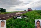 Acidente entre moto e carreta mata casal paranaense em rodovia de MS