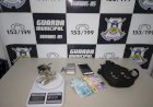 Guarda Municipal apreende drogas, balança e R$ 227 em Dourados