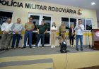 Jorginho Mello inaugura posto da Polícia Militar Rodoviária em Chapecó construído por uma parceria entre Estado e iniciativa privada