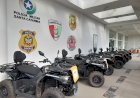 Estação Verão: quadriciclos vão auxiliar policiamento nas praias catarinenses