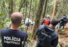 Polícia Científica trabalha na investigação das causas de acidente com aeronave em SC