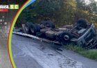Santa Catarina: Motorista morre após caminhão tombar em Seara