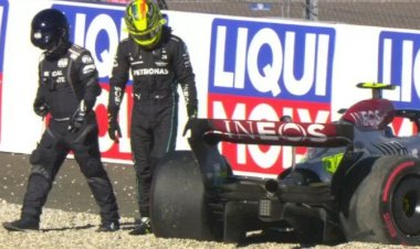 Mercedes declara preocupação após acidente de Hamilton e Russell