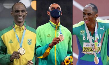 Multicampeão, Alison dos Santos coleciona recordes aos 22 anos