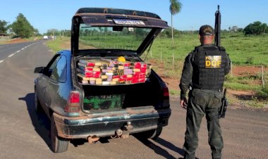 Homens são presos com carga de maconha avaliada em R$ 134 mil na MS-472