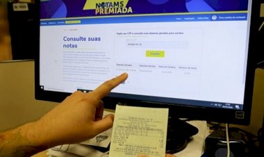 Sorteio que definirá ganhadores da Nota MS Premiada será amanhã