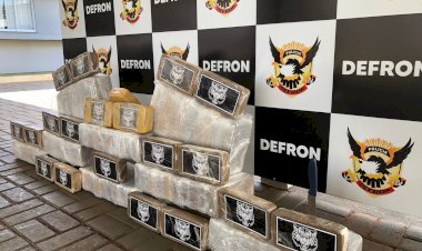 Homem é preso com mais de 100 quilos de pasta base de cocaína