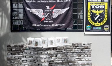 PMR apreende carga de drogas avaliada em R$ 662,8 mil na BR-463