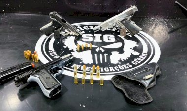 Empresário é preso com armas, paga fiança de R$ 7 mil e é solto