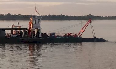 Para melhorar escoamento da produção regional, rio Paraguai passa por dragagem