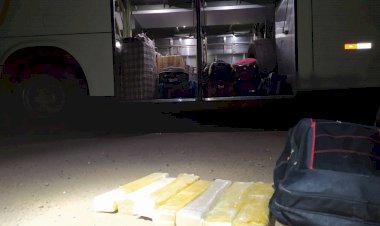 Homem é preso com quase 7 quilos de maconha durante abordagem a ônibus 