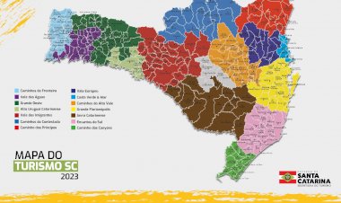 Santa Catarina ganha mais uma região turística