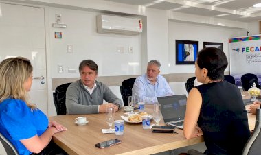 Visita à Fecam: parceria com municípios para fortalecer projetos da Secretaria da Ciência, Tecnologia e Inovação
