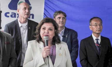 Vice-governadora inaugura Sistema de Esgotamento Sanitário e Reservatório da Casan no Litoral Norte