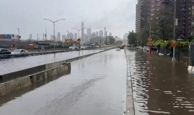 Temporal fora de época alaga Nova York, e governadora declara estado de emergência; veja imagens
