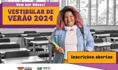 Vestibular da Udesc oferece cursos EAD em todas as regiões de Santa Catarina