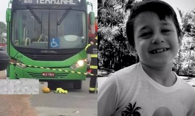 ‘Menino de ouro’: identificada criança que morreu em acidente com ônibus e bicicleta em SC