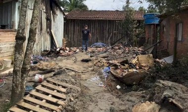 Incêndio em Joinville: mãe deitou sobre os filhos para tentar salvá-los