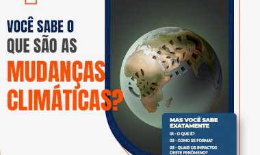 Defesa Civil explica o que são as mudanças climáticas