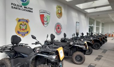 Estação Verão: quadriciclos vão auxiliar policiamento nas praias catarinenses