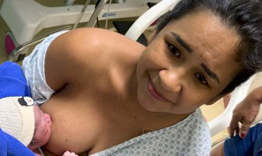 Primeiro bebê do ano nascido na maternidade Carmela Dutra é um menino