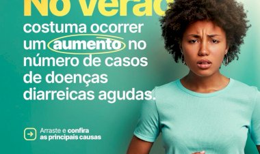 Cuidados para evitar as doenças diarreicas agudas devem ser reforçados no verão