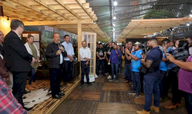 Na Expo Caçador, governador Jorginho Mello anuncia a revitalização da SC-350