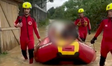 Equipes do Governo do Estado trabalham em auxílio à população afetada pela chuva, Grande Florianópolis é a região mais atingida