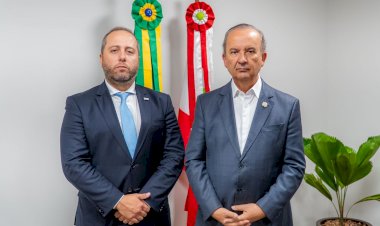 Presidente da ANTT procura governador Jorginho Mello para reunião na Secretaria de Articulação Nacional