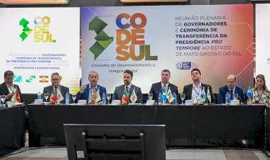 Em posse do Codesul, Jorginho Mello destaca integração das defesas civis para enfrentamento de emergências climáticas
