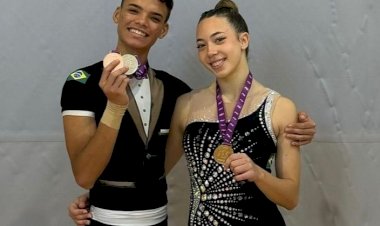 Ginasta Alice Diniz Schramm conquista medalha de prata para Santa Catarina no Bahrein