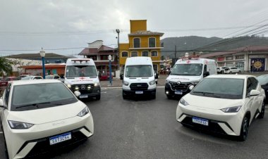Porto Belo investe em mobilidade sustentável e recebe veículos elétricos para a Secretaria de Saúde