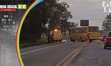 Acidente na BR-280 deixa motociclista morto em Santa Catarina