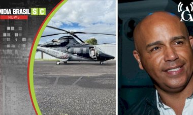 HELICÓPTERO DESAPARECE EM SC; CANTOR RICK ESTARIA A BORDO