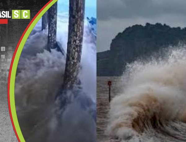 Santa Catarina | Tsunami meteorológico faz mar avançar sobre cidades, arrasta barcos e deixa rastro de danos no Litoral Sul