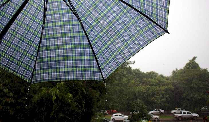 Passagem de frente fria provoca chuva e ameniza calorão no MS