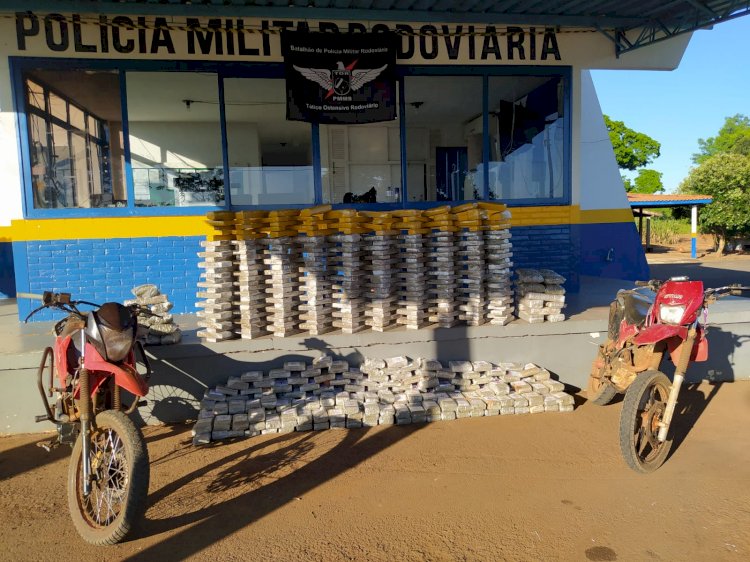 Polícia apreende motocicletas com drogas na MS-485