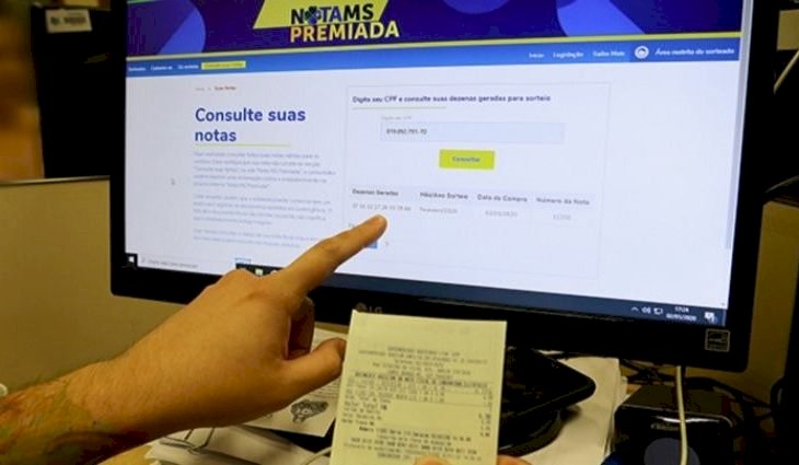 Sorteio que definirá ganhadores da Nota MS Premiada será hoje