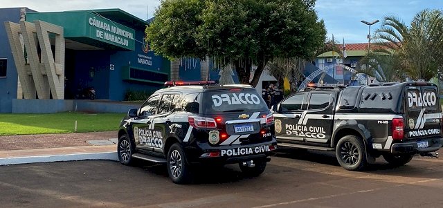 Mensalinho: Operação policial investiga vereadores suspeitos de corrupção em Maracaju