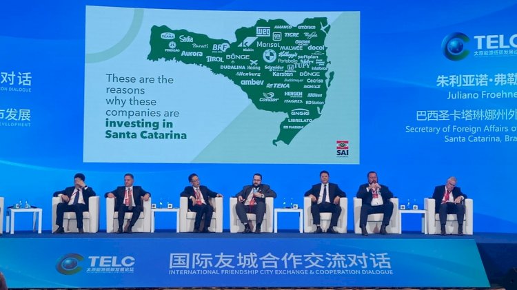 Santa Catarina abre negociações formais com a Província de Shanxi, na China