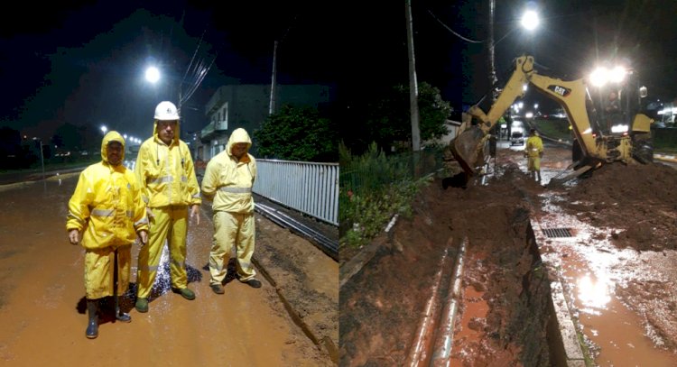 CASAN trabalha no restabelecimento de sistemas comprometidos pelas chuvas