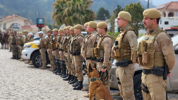 Estação Inverno: operação da Polícia Militar termina com redução de furtos e roubos na Serra catarinense