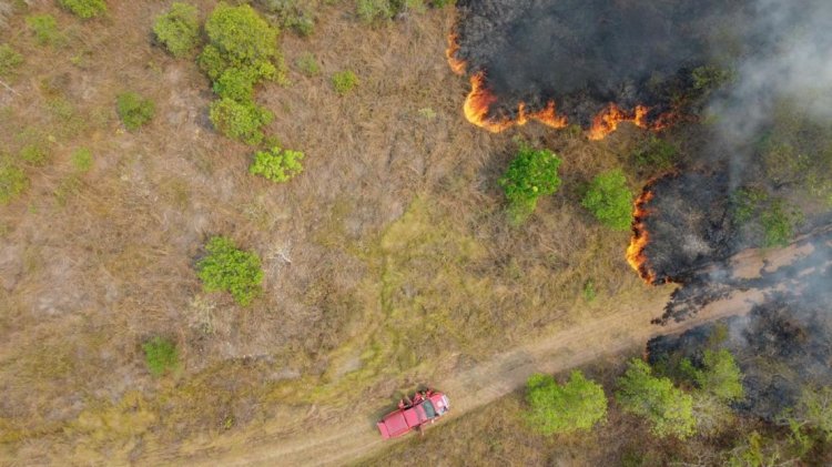 Bombeiros de Santa Catarina ampliam atuação no combate aos incêndios no Mato Grosso