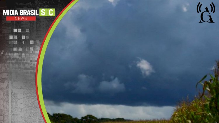 SANTA CATARINA TERÁ TEMPORAIS, RESSACA NO LITORAL E QUEDA BRUSCA DE TEMPERATURA NO PRIMEIRO FIM DE SEMANA DE 2026