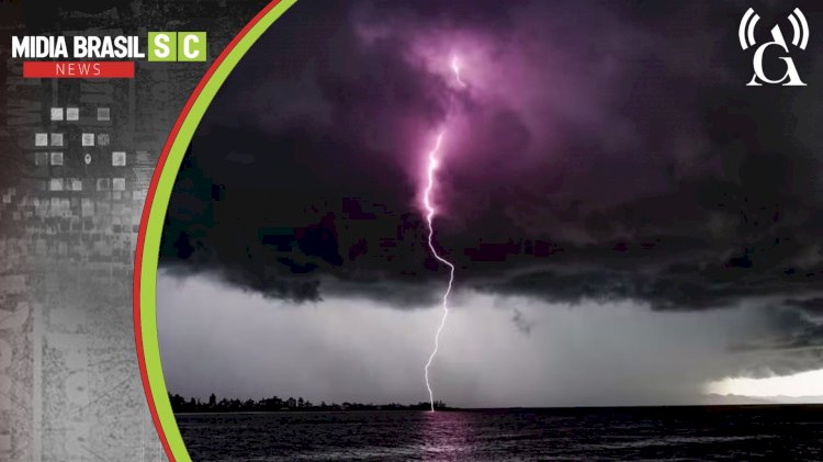 SANTA CATARINA: FIM DE SEMANA TEM CHANCE DE CHUVA E AR ABAFADO