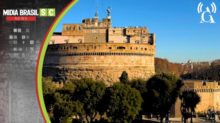 CASTELO SANT’ANGELO REVELA SÉCULOS DE HISTÓRIA NO CORAÇÃO DE ROMA